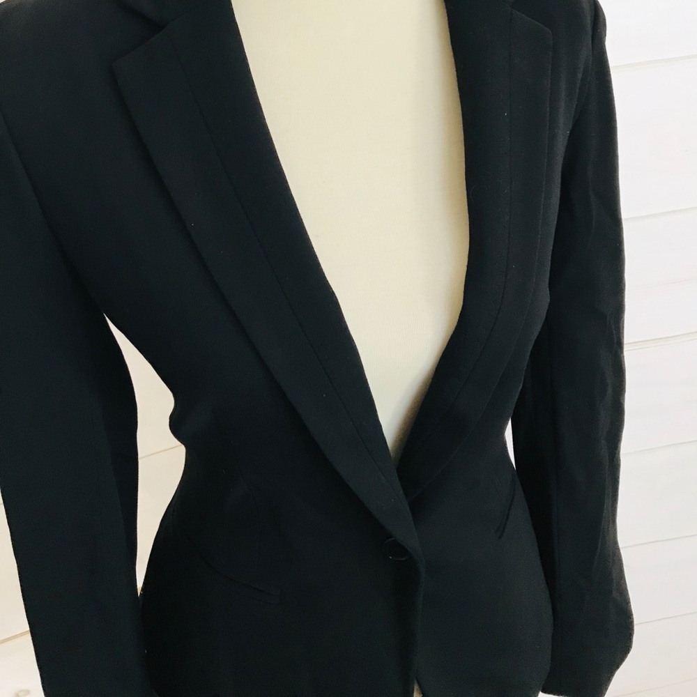 CLASSIC BLACK BLAZER - Picture 2 of 5